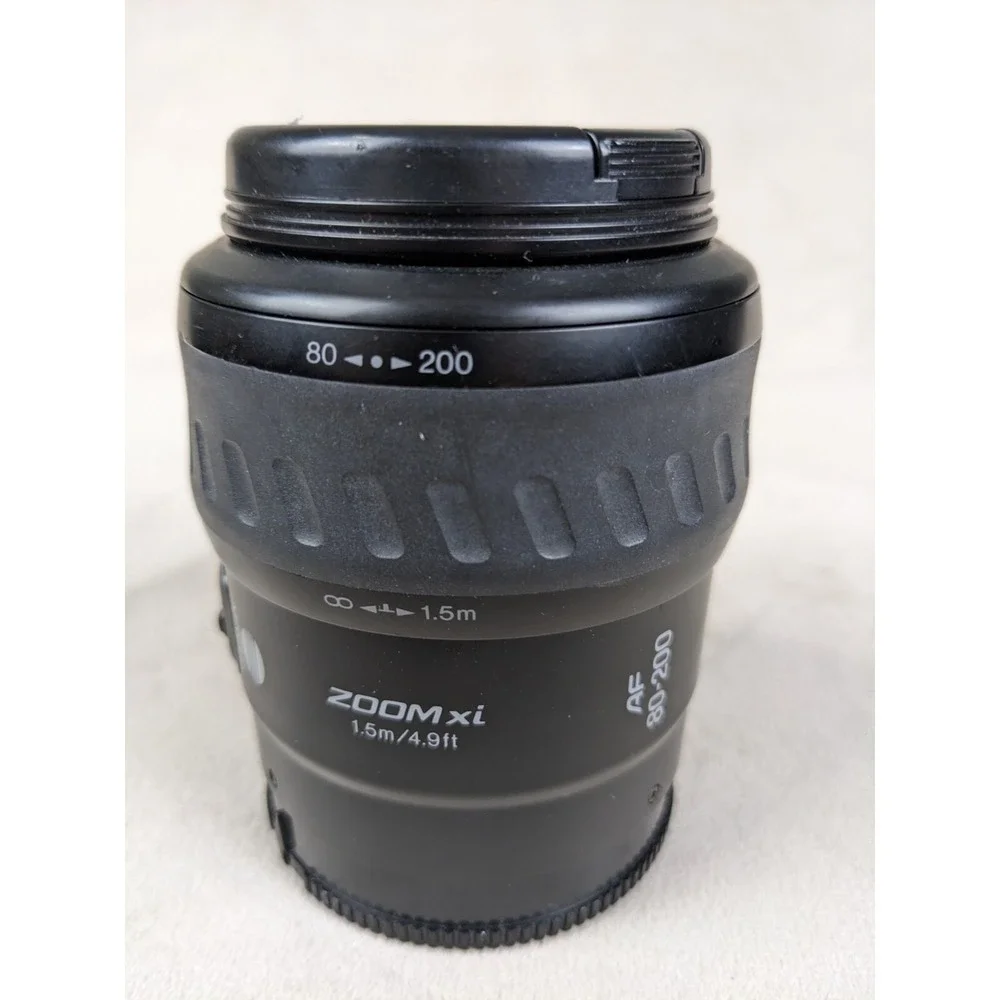 Minolta AF Zoom xi 1.5m/4.9ft 55mm 80-200mm Camera Lens